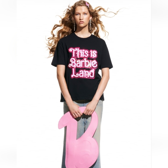 Zara X Barbie This is Barbie land Shirt S - Picture 9 of 9